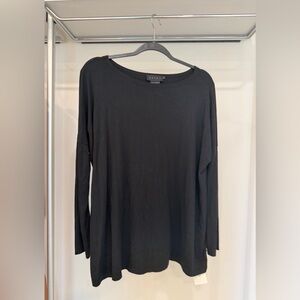 HATCH Classic Black Long Sleeve Maternity Shirt